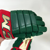 Brand New CCM HG97 Gloves Nick Seeler Minnesota Wild 15"