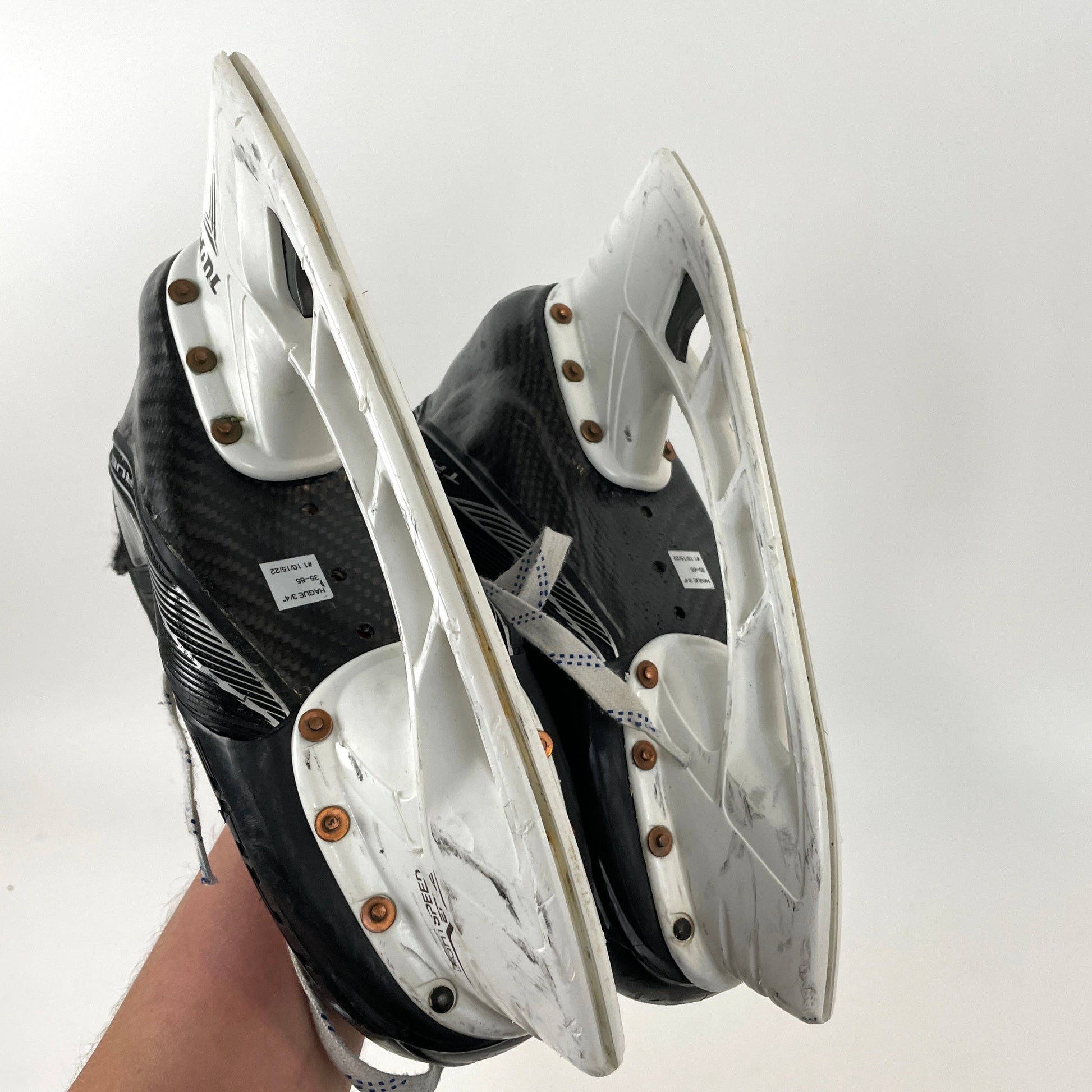 Used True Custom Pro Second Gen Skates | Size 10D | Hague | Vegas Golden Knights | A1271 - Top Flight Hockey