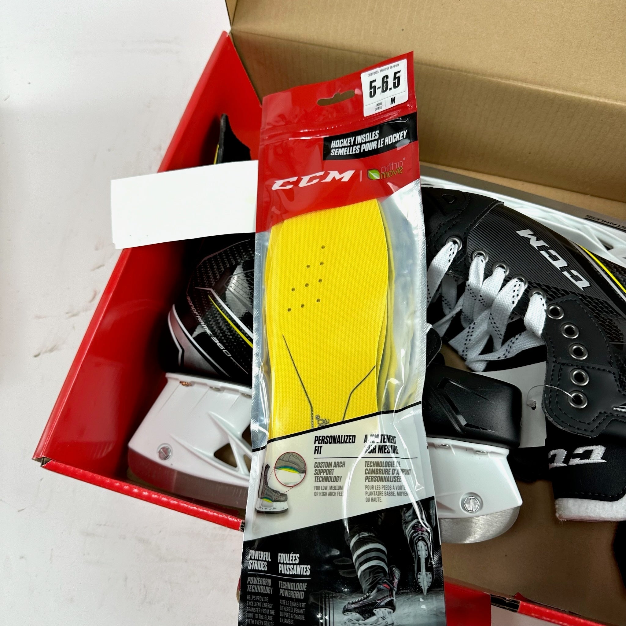 New CCM SuperTacks AS1 Skates | Size 6.5 E/A | M341