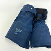 Used Navy CCM HPTK Pants | STL Blues | Senior Large | L596