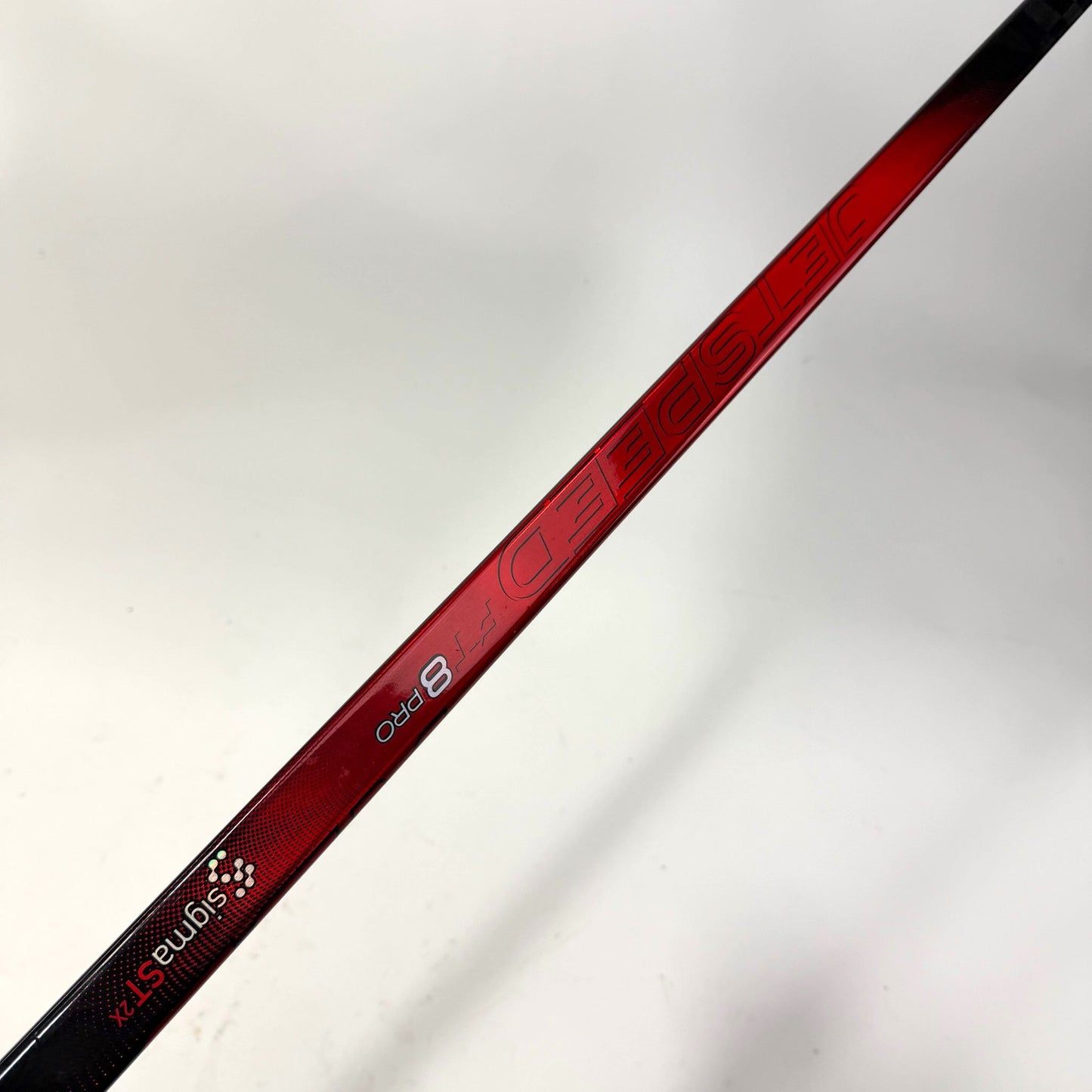 Used Once Red CCM Jetspeed FT8 Pro | 90 Flex P92 Curve Grip | AB572