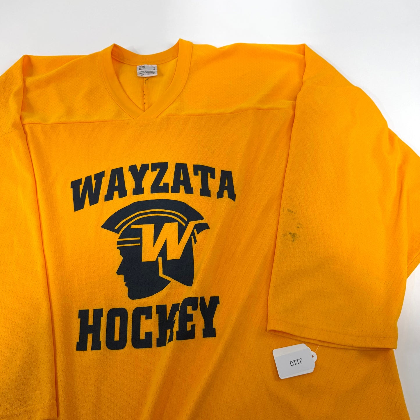 Used Yellow Wayzata Hockey Jersey | Senior XL | J110