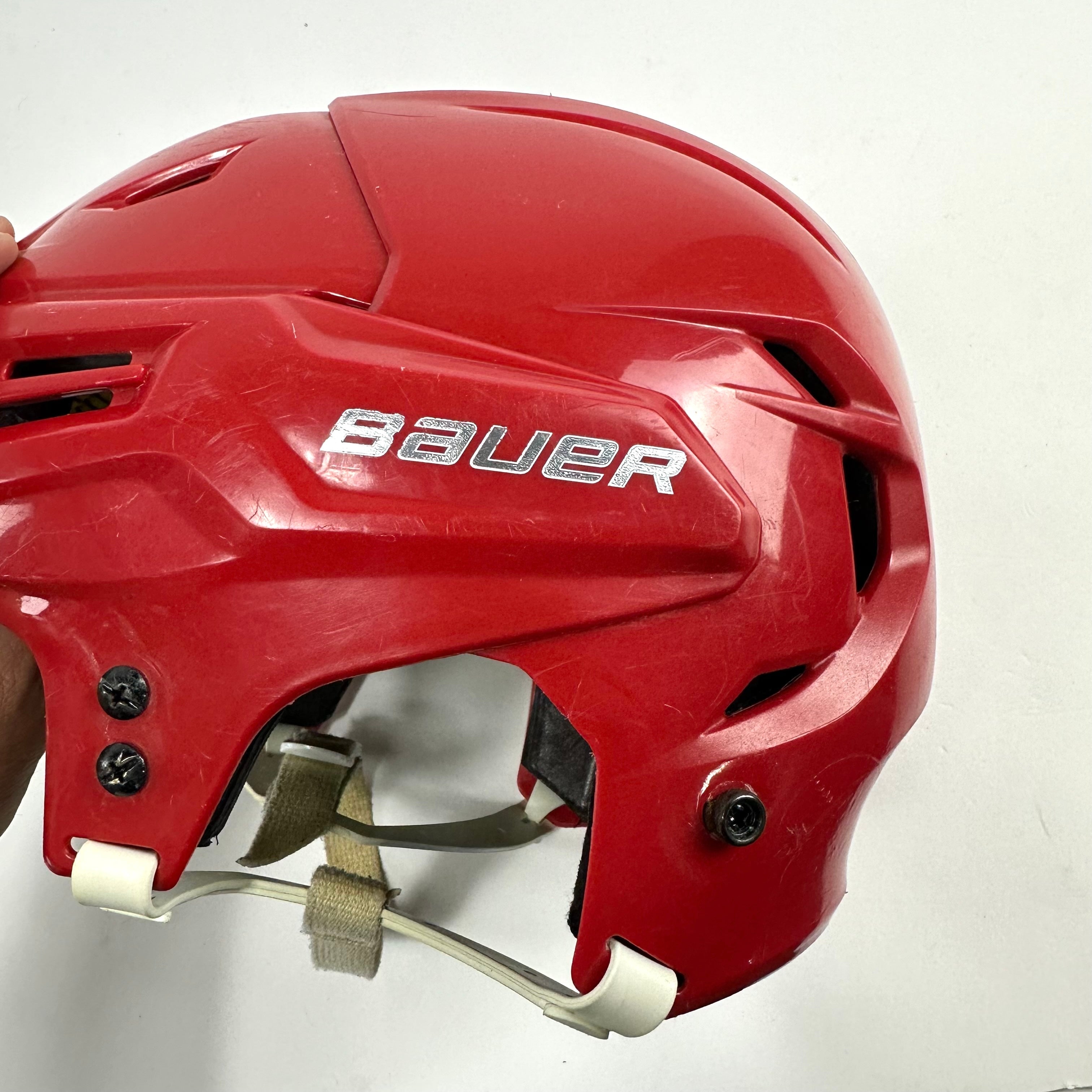 Used Red Bauer Re-Akt Helmet | Senior Medium