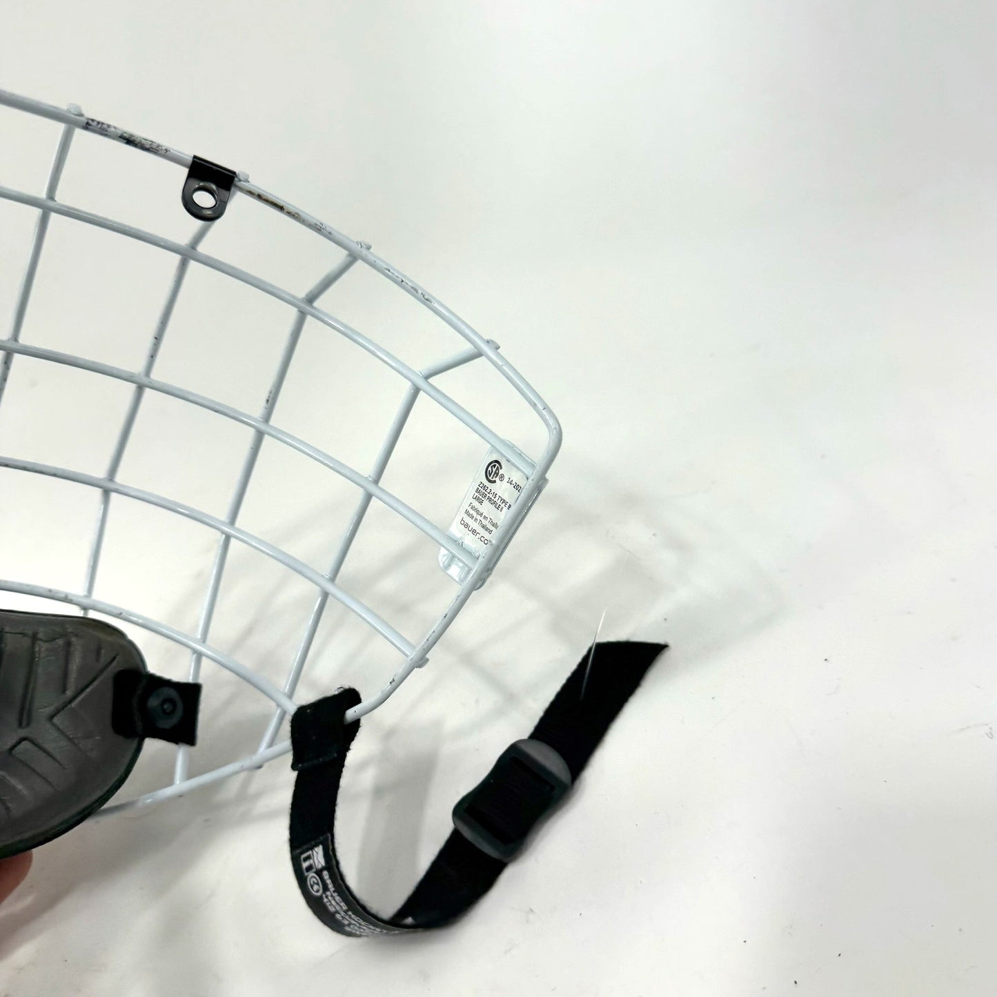 Used White Bauer Profile II Cage | Senior Large | J135