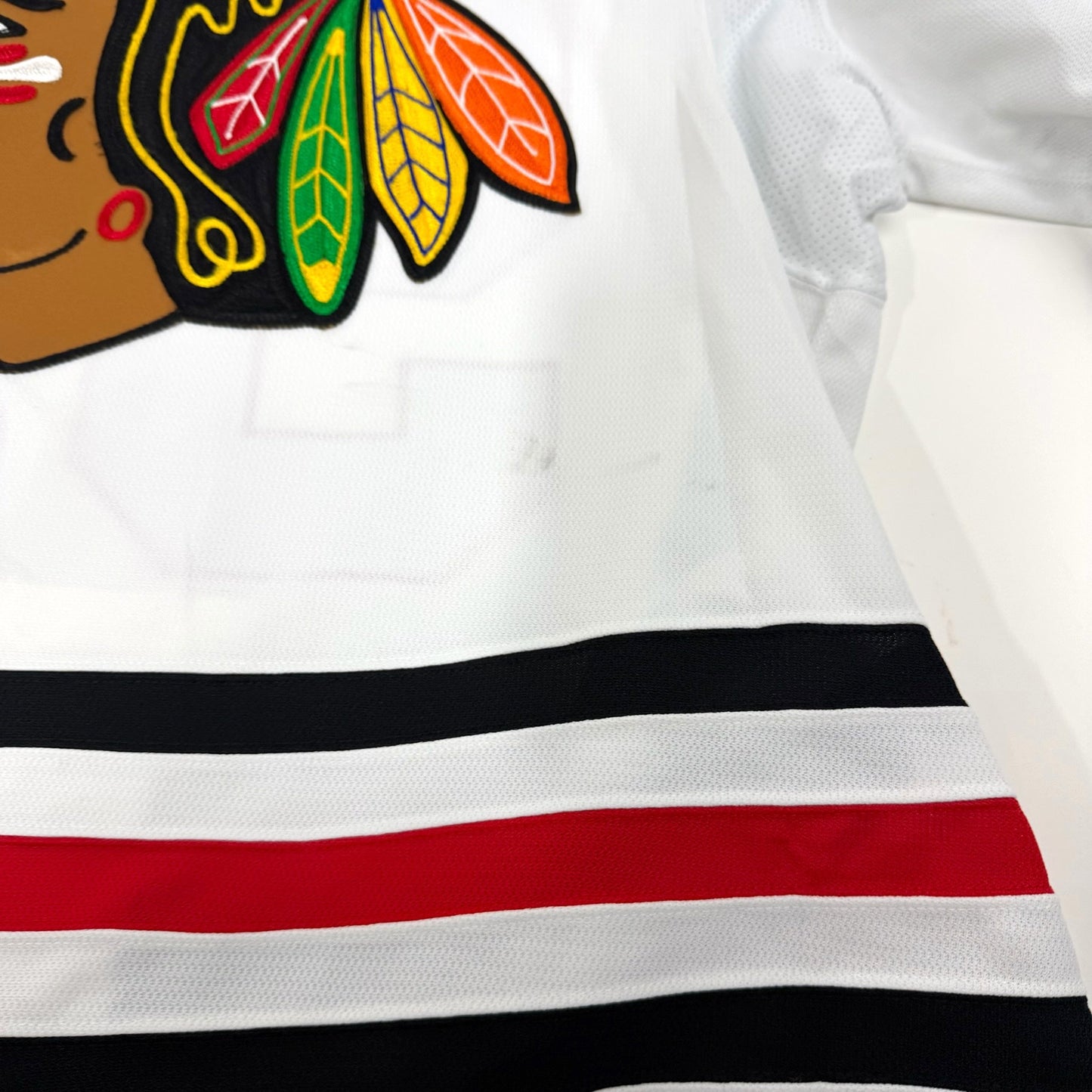 Ian Mitchell #51 Away Chicago Blackhawks Game Worn Jersey 2022-2023, Set 1 | 25529