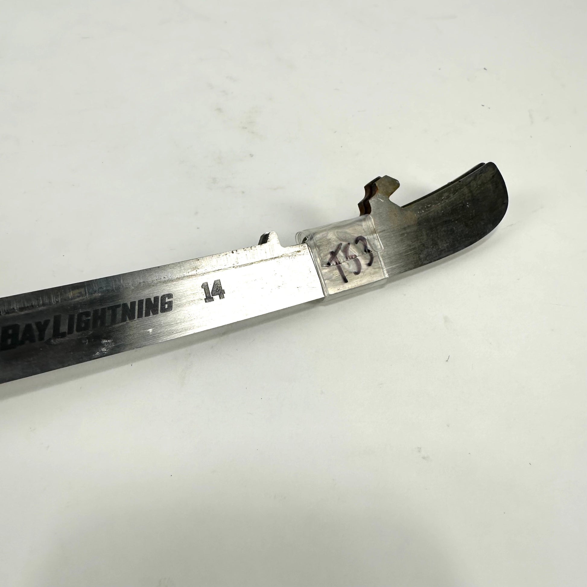 Used Tuuk Step Steel | #14 Maroon Tampa Bay | Set 3 | 296MM | T53 - Top Flight Hockey