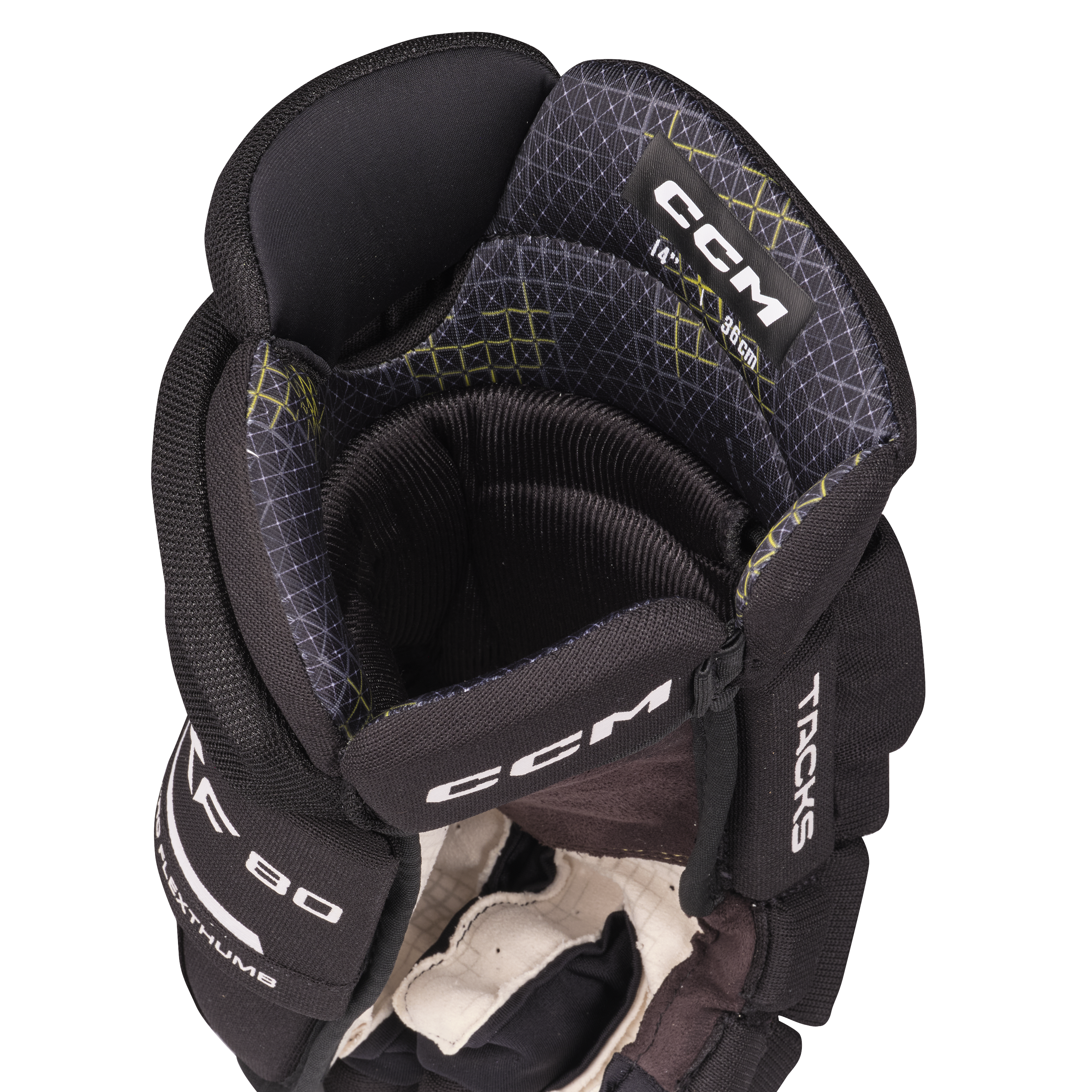 New CCM Black Tacks XF 80 Gloves | 11" | #191520817862 - Top Flight Hockey