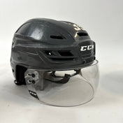 Used Vegas Grey CCM Resistance Helmet with CCM Visor | Senior Medium | Silver Knights | #39 | A391