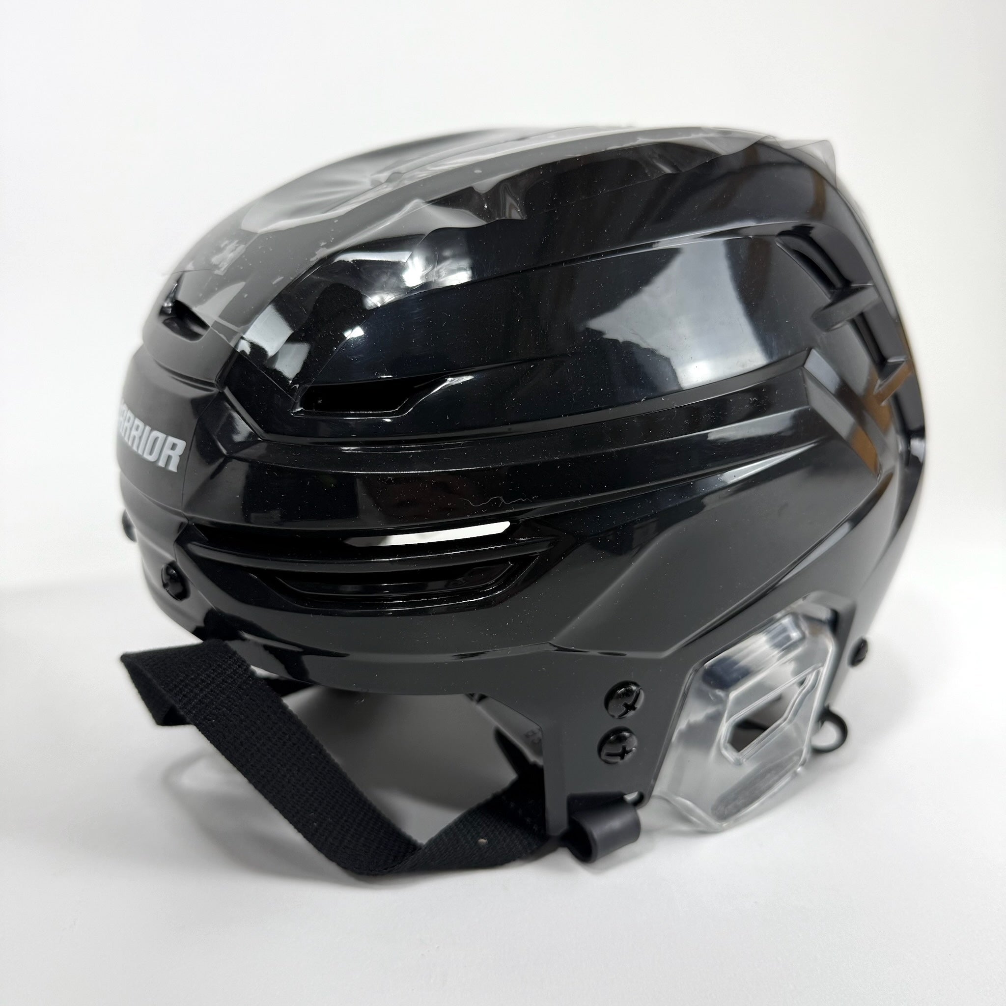 New Black Warrior Alpha One Pro Helmet | Senior Small - Top Flight Hockey