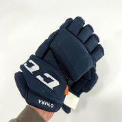 Used Navy CCM Jetspeed Pro Gloves | 13" | D351