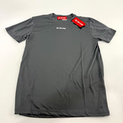 New Dark Grey CCM Mens Dri Fit T Shirt | Senior M | #888600419480 - Top Flight Hockey