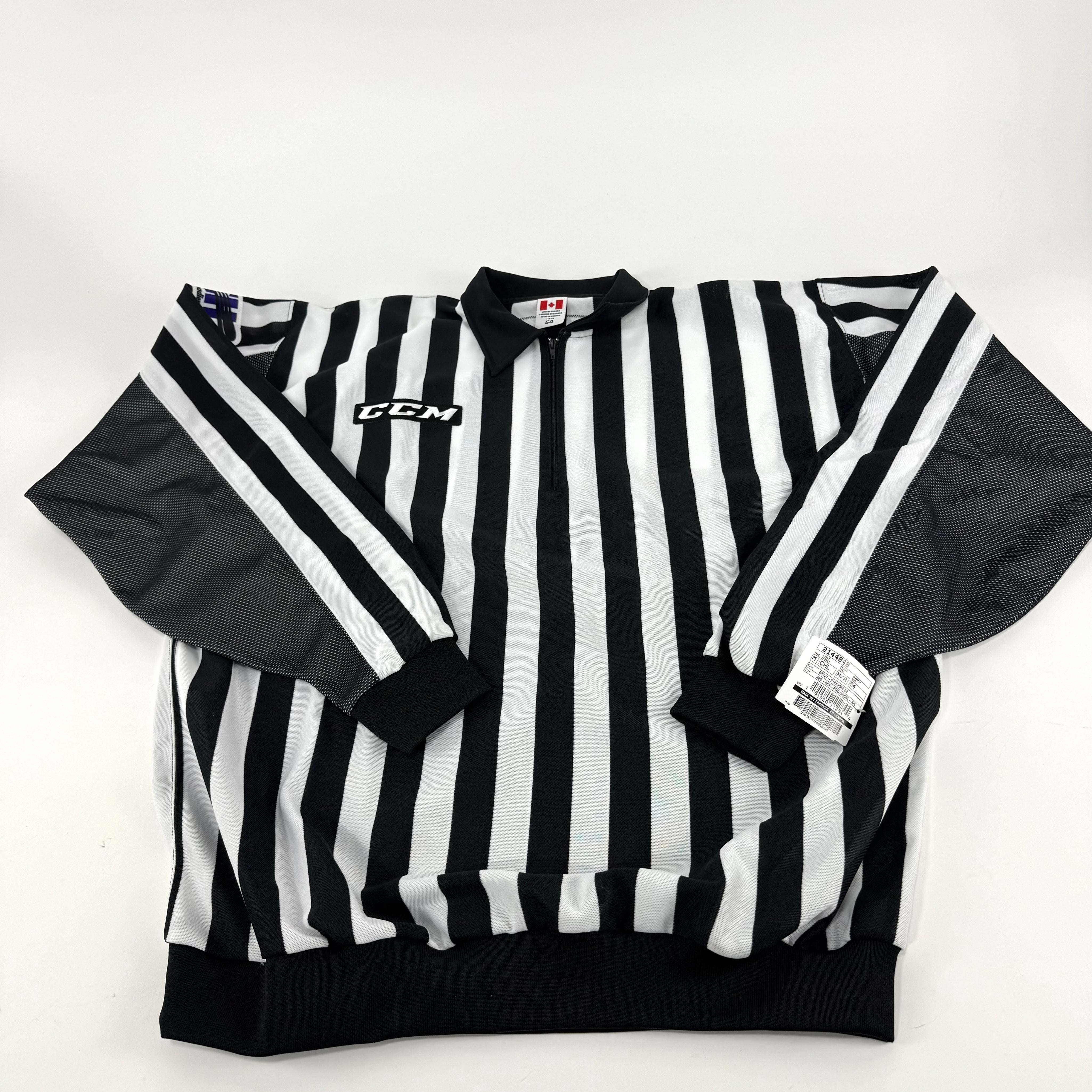 New CCM Linesman Jersey | Size 54 with CHL Logo - Top Flight Hockey