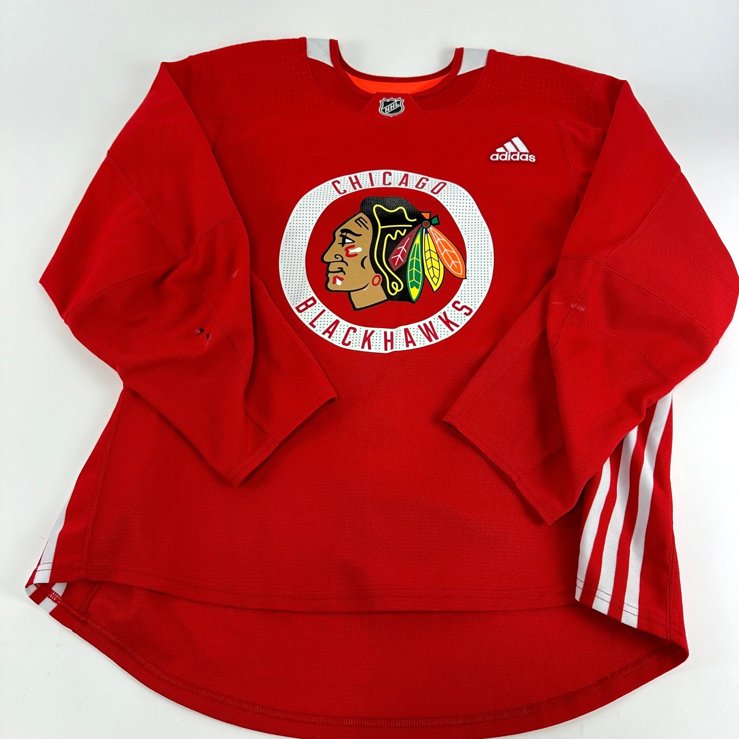 ROOS #48 - Red Chicago Blackhawks Practice Jersey - Adidas MIC Size 56