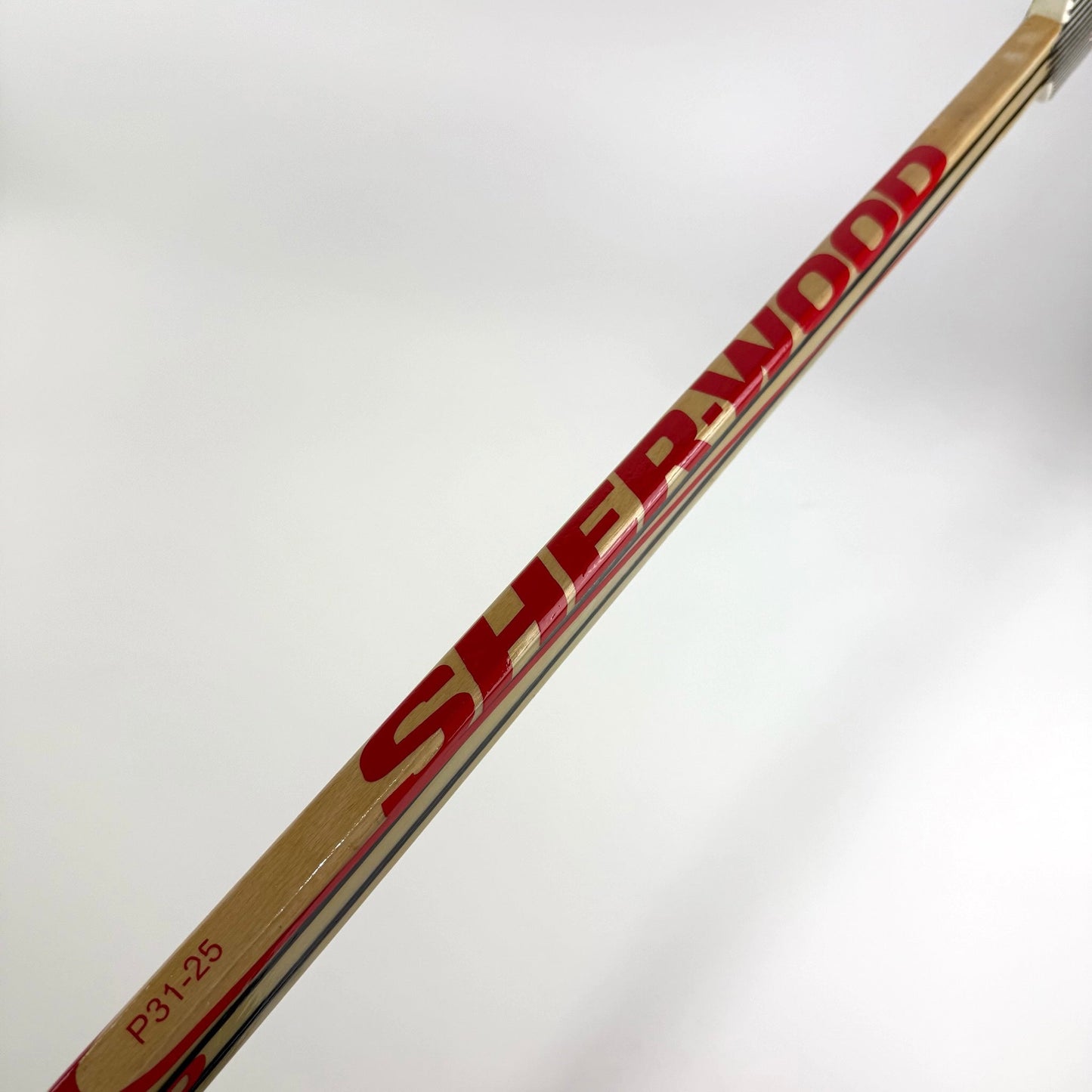 New Wood Regular Sherwood GS350 Goalie Stick | 25" | P31 Curve | E383 - Top Flight Hockey