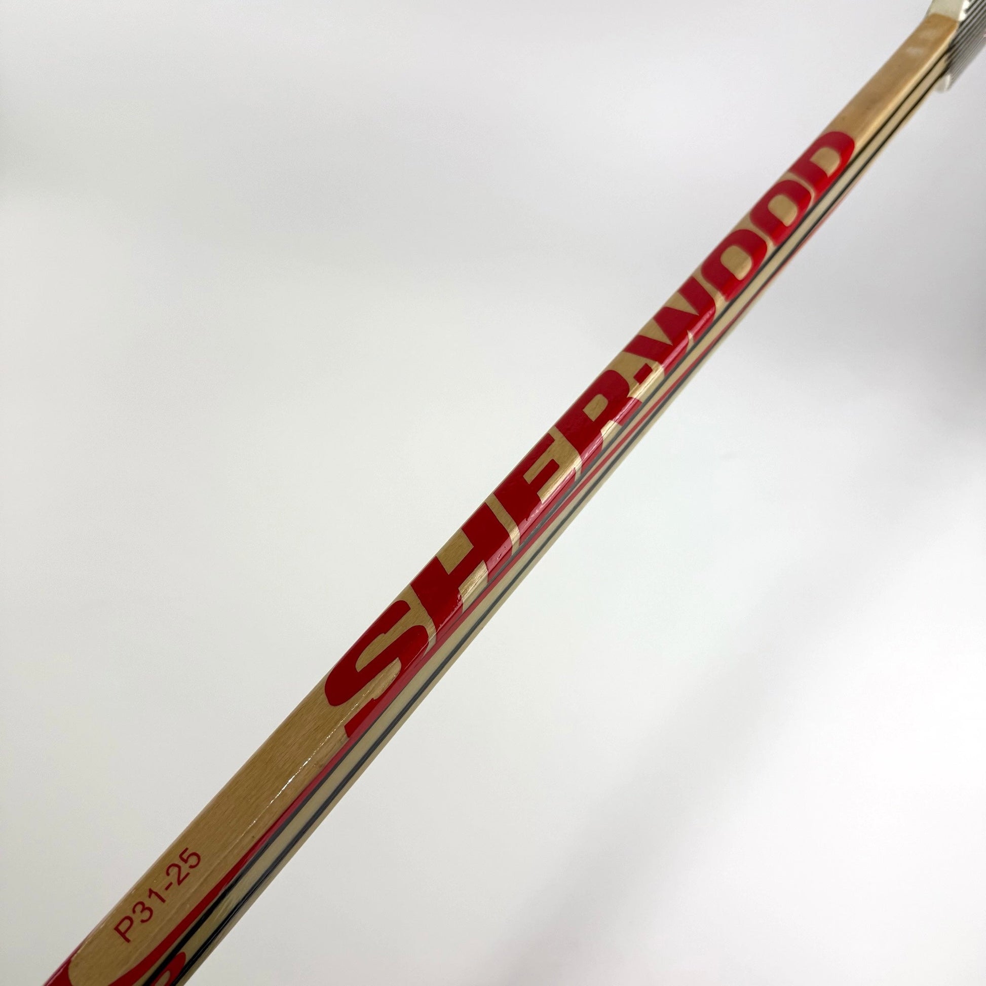 New Wood Regular Sherwood GS350 Goalie Stick | 25" | P31 Curve | E383 - Top Flight Hockey