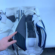 Domingue Used Bauer Supreme 2S Pro Goalie Pads | 35 + 1.5" - Top Flight Hockey