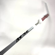 New Regular White/Red Warrior Ritual V2 Pro + Goalie Stick | 26" Paddle Heel Curve | Andersen | R306 - Top Flight Hockey