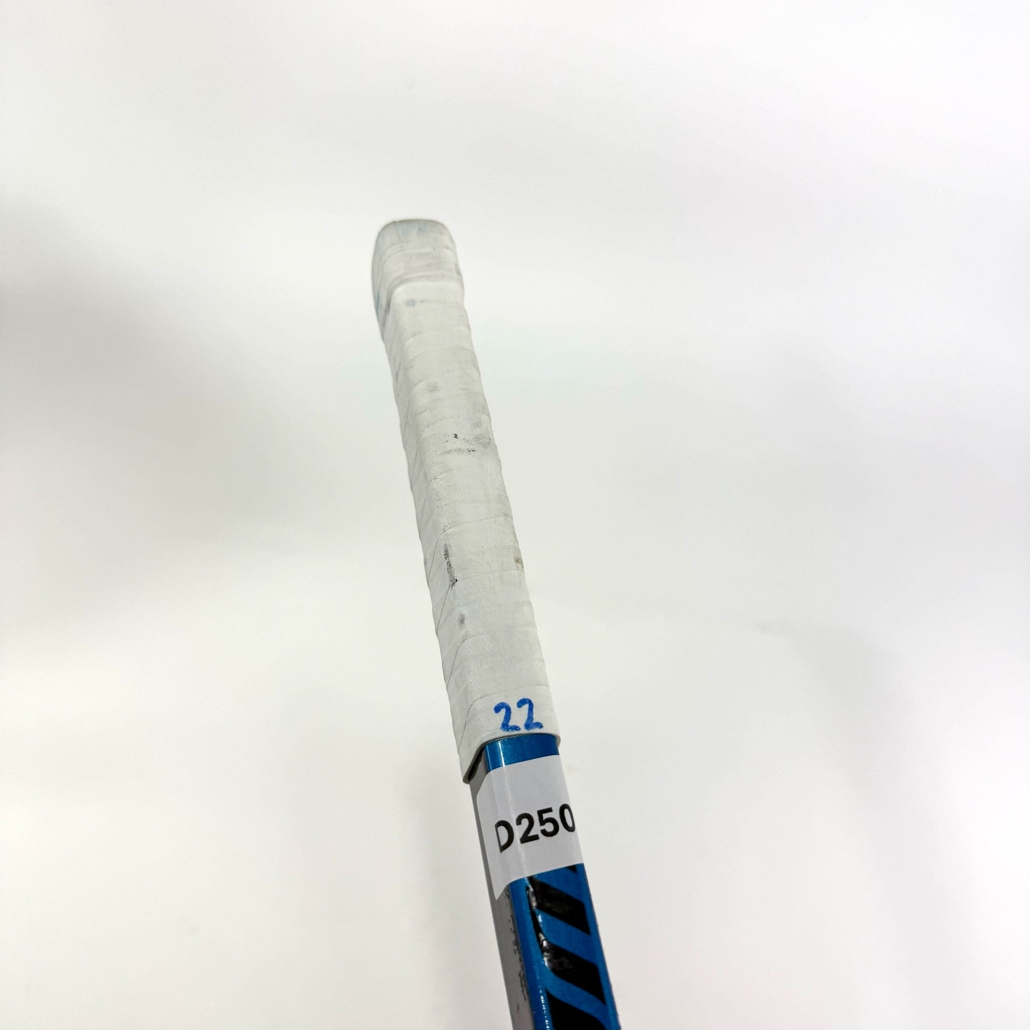 Used Left Blue Warrior Alpha LX2 Pro Stick | 100 Flex Custom Curve Grip | Suter | D250 - Top Flight Hockey