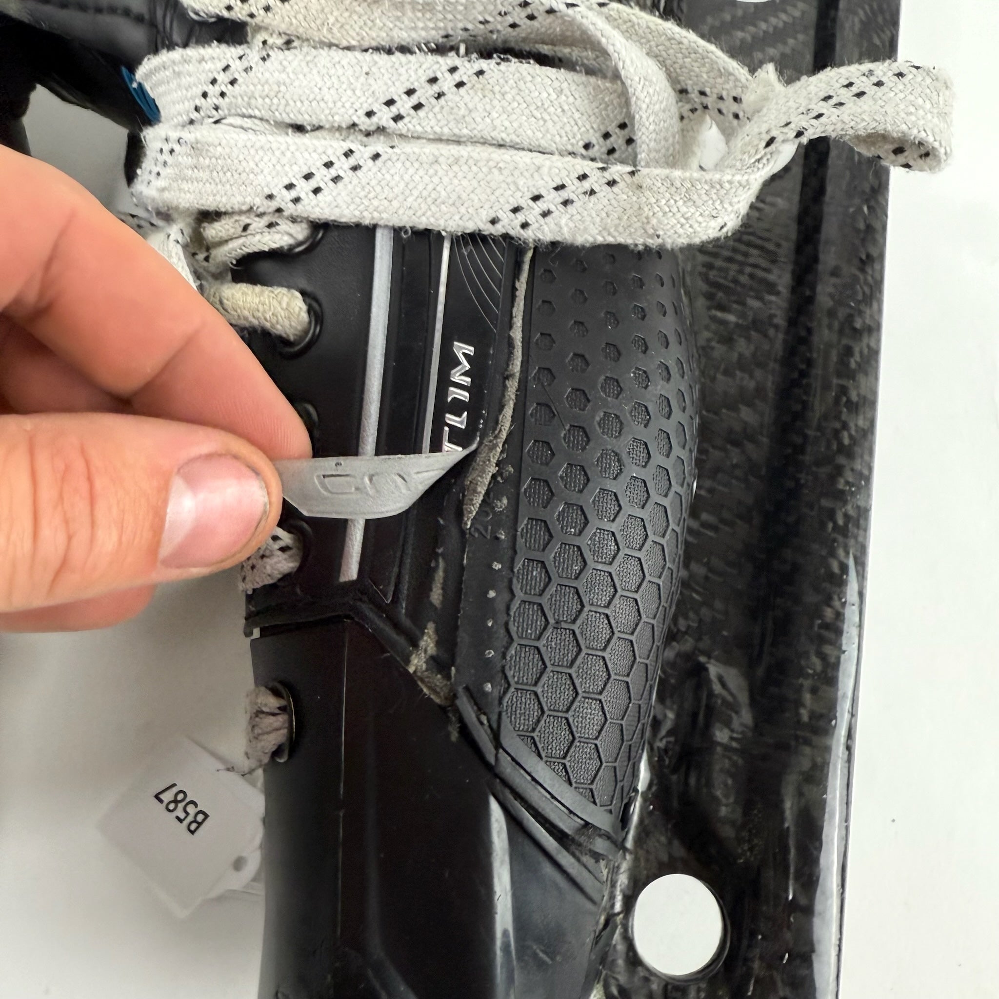 Used True One Piece Custom Goalie Skate | Size 11 | B587 - Top Flight Hockey