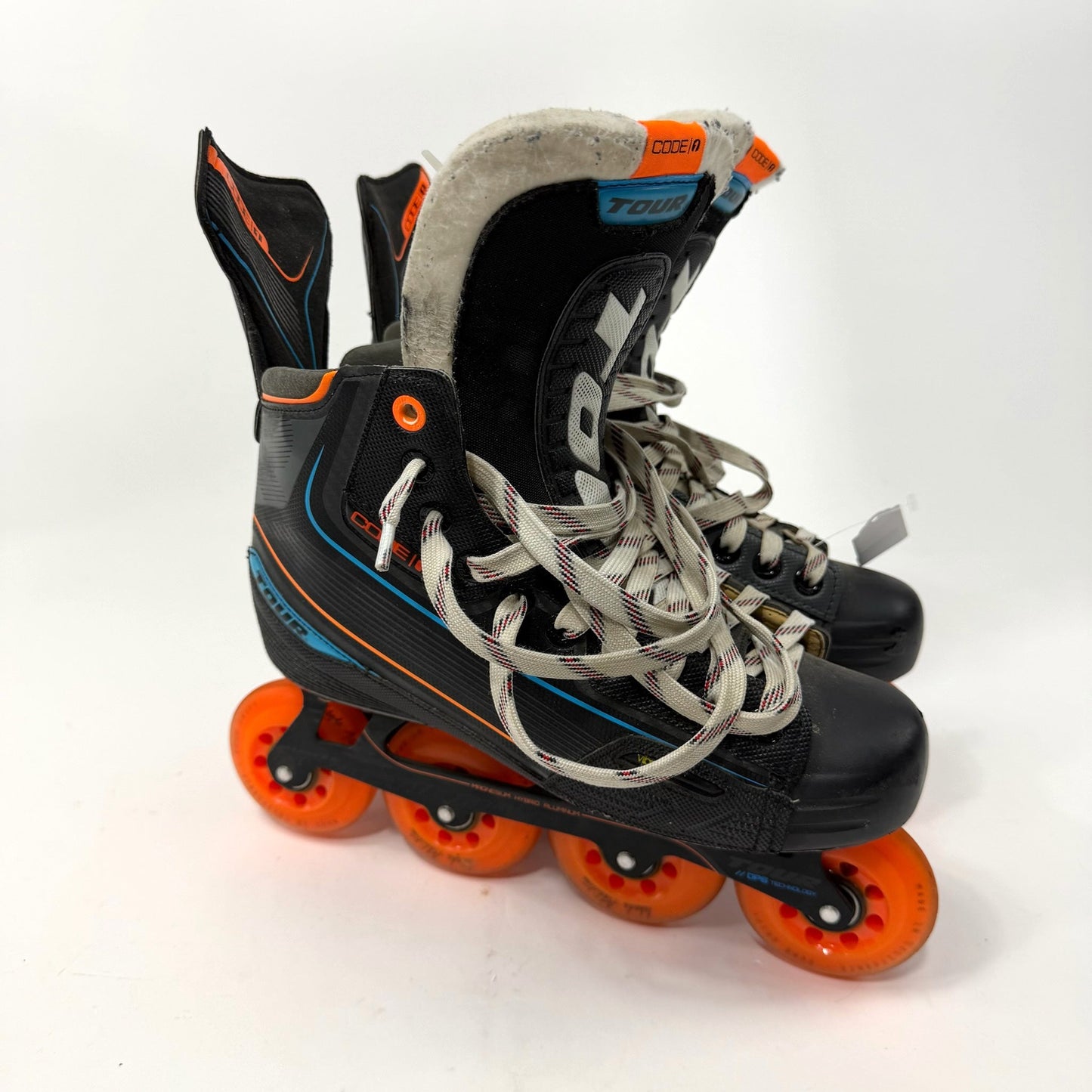 Used Tour Code 1 Inline Hockey Skates | Size 8 D | AB876
