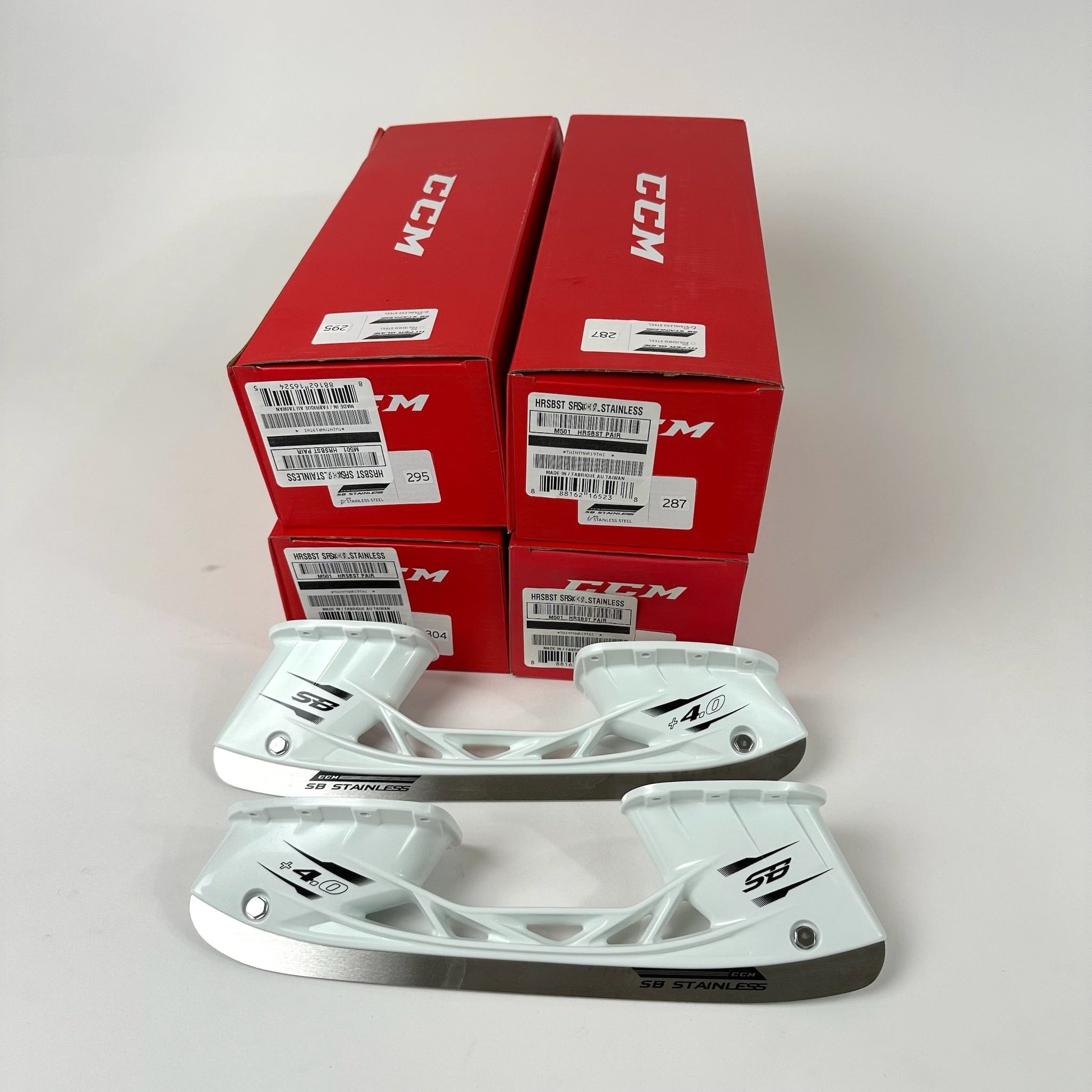 Brand New (Pair) CCM Sb 4.0 Holders with Steel - Multiple Sizes Available - Top Flight Hockey