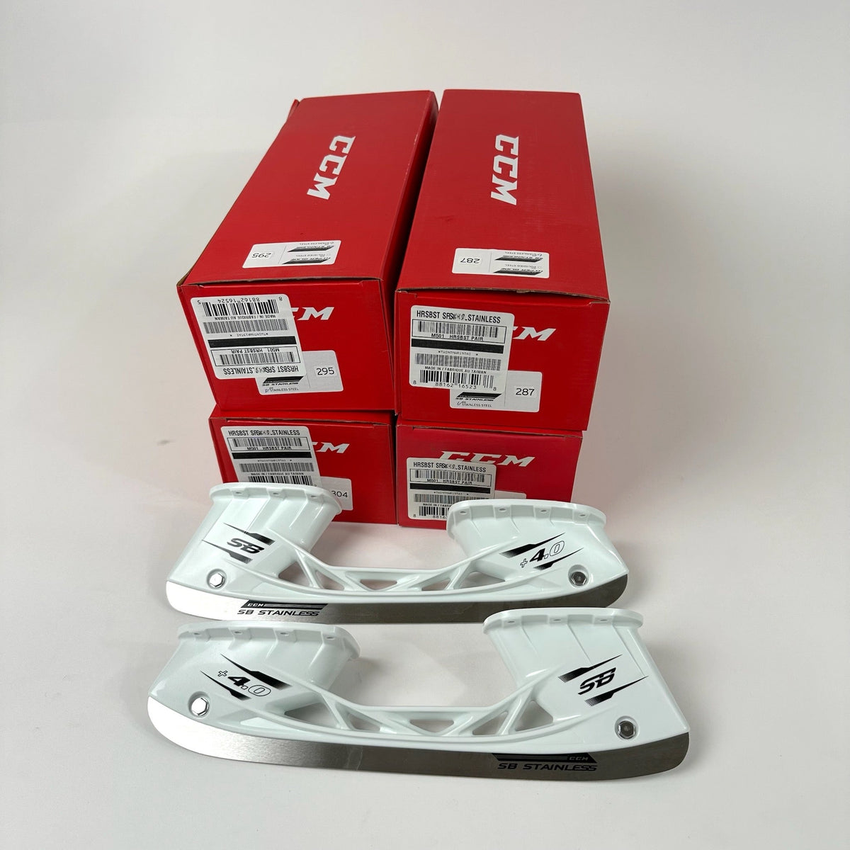 Brand New (Pair) CCM Sb 4.0 Holders with Steel - Multiple Sizes Available - Top Flight Hockey