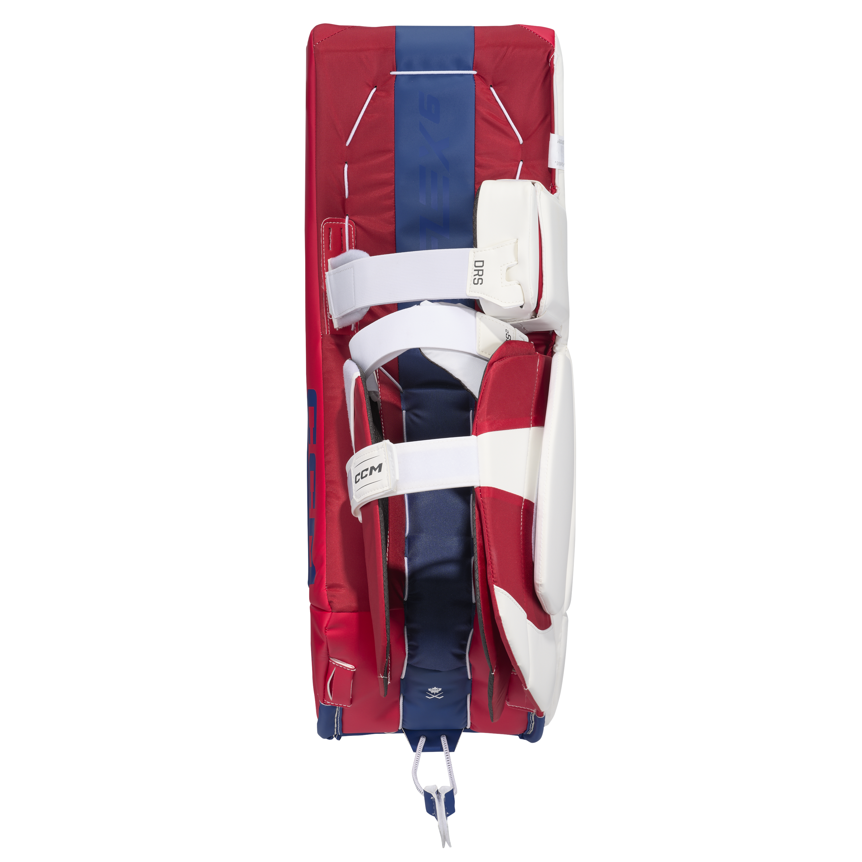 New CCM Red White Blue E Flex 6.5 Goalie Pads | 30+1" | #191520631420 - Top Flight Hockey