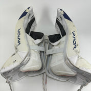 Used Toronto Maple Leafs Bauer Vapor Hyperlite Goalie Pads | Hutchininson | 35+1"