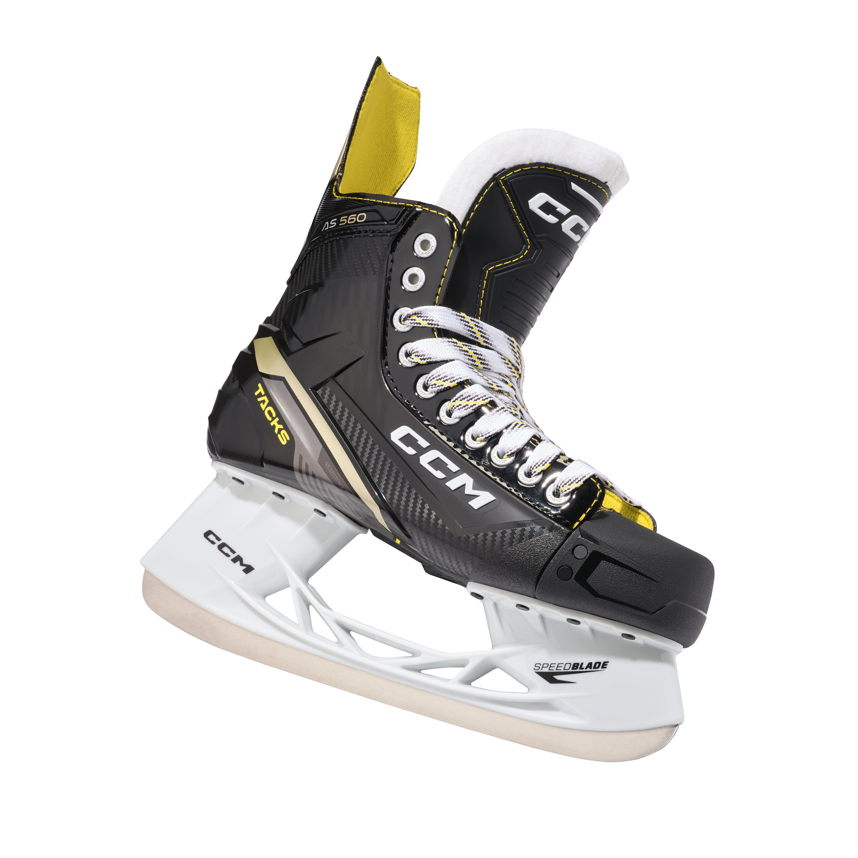 New Intermediate CCM AS-560 Hockey Skates D&R (Regular) Retail Size 4