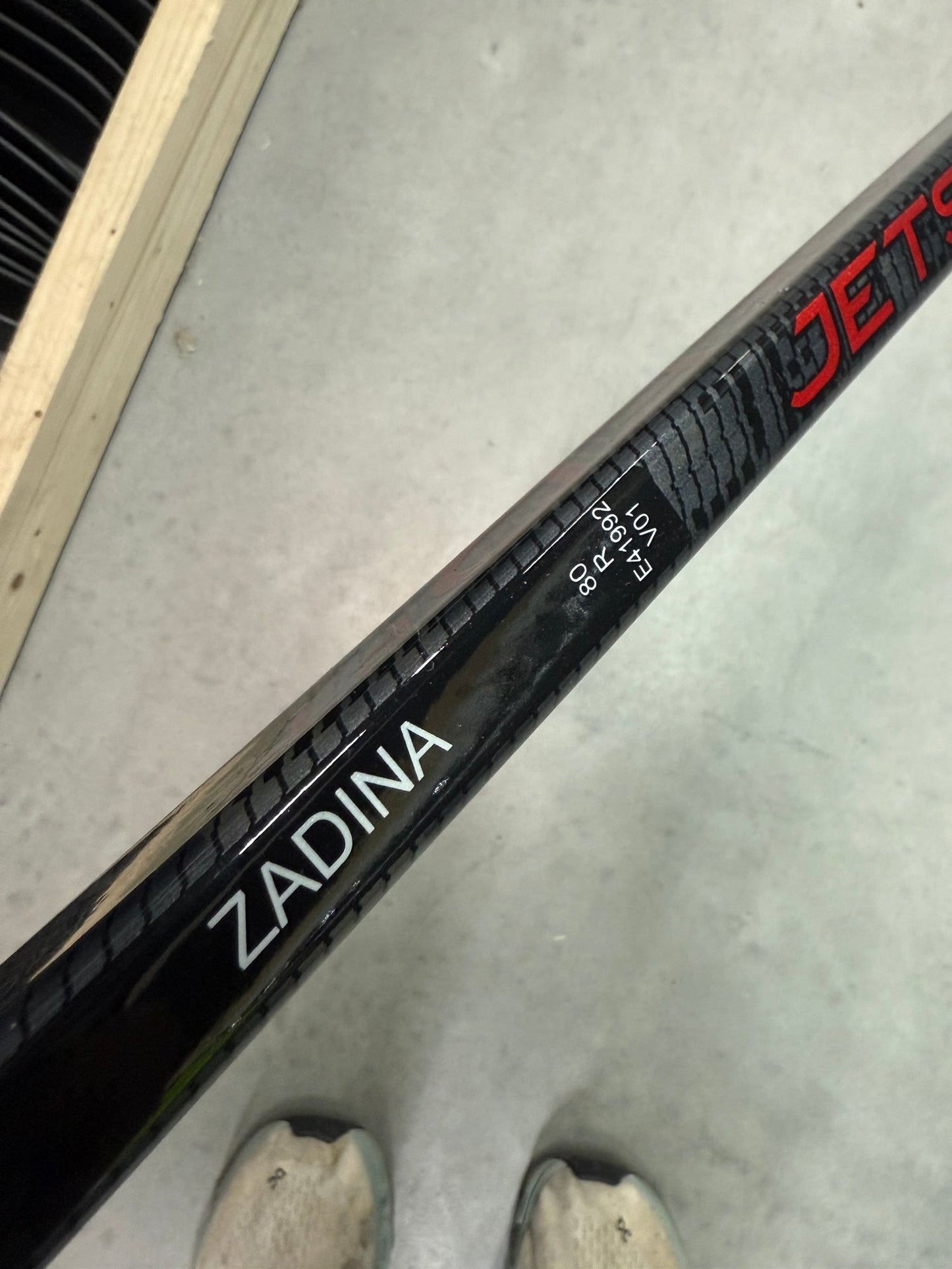 New Left CCM Jetspeed FT6 Pro | 80 Flex P14M Custom Curve Grip | Zadina | H71