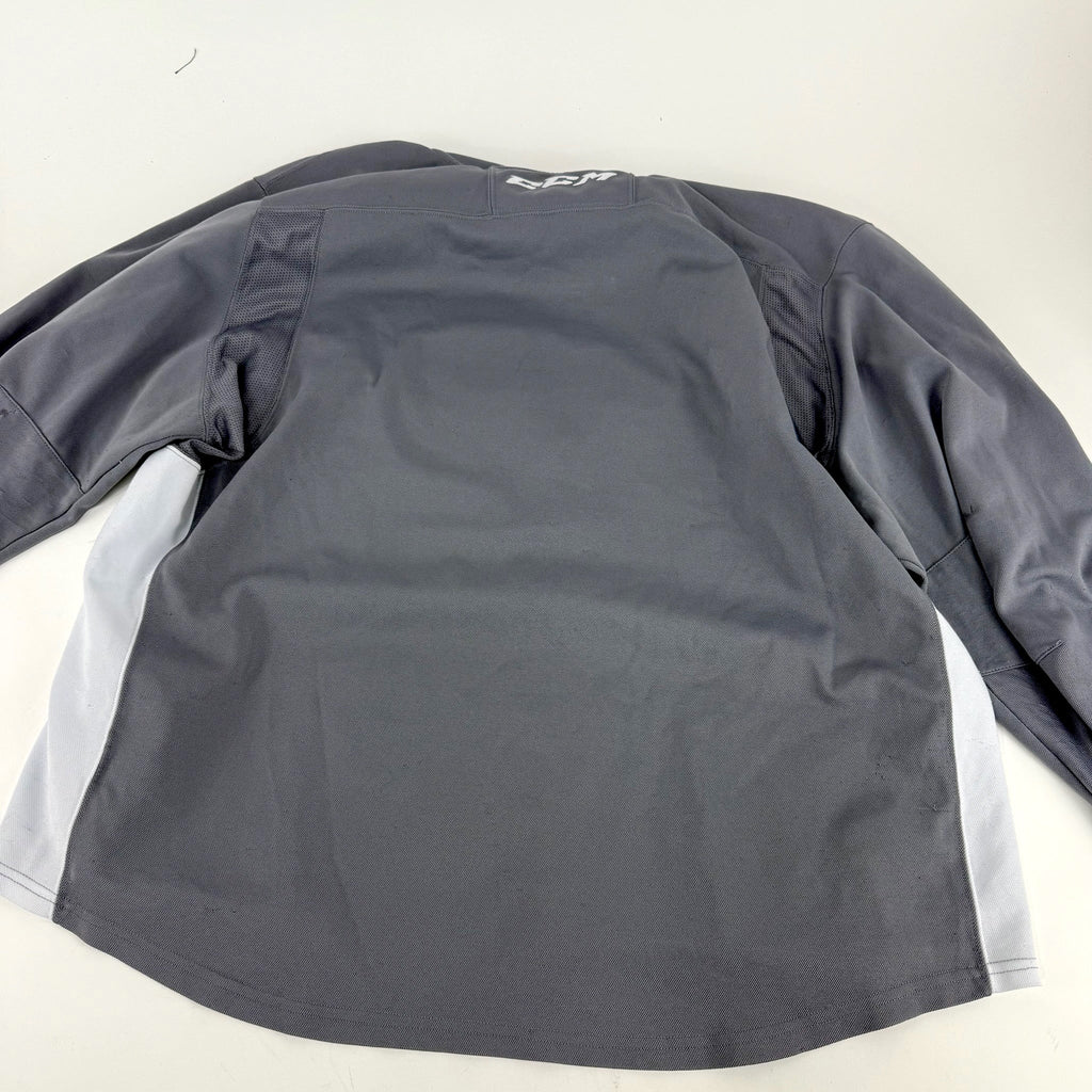 Used Grey Lindenwood CCM Practice Jersey | XL | E196 - Top Flight Hockey