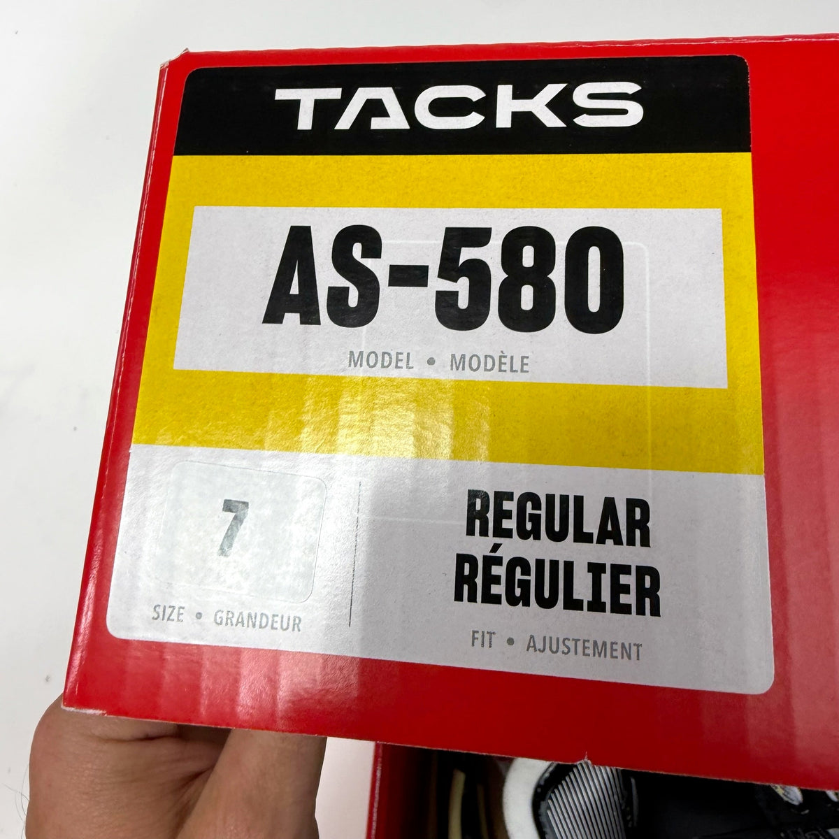 New CCM Tacks AS580 Skates | 7 R | AB107 - Top Flight Hockey