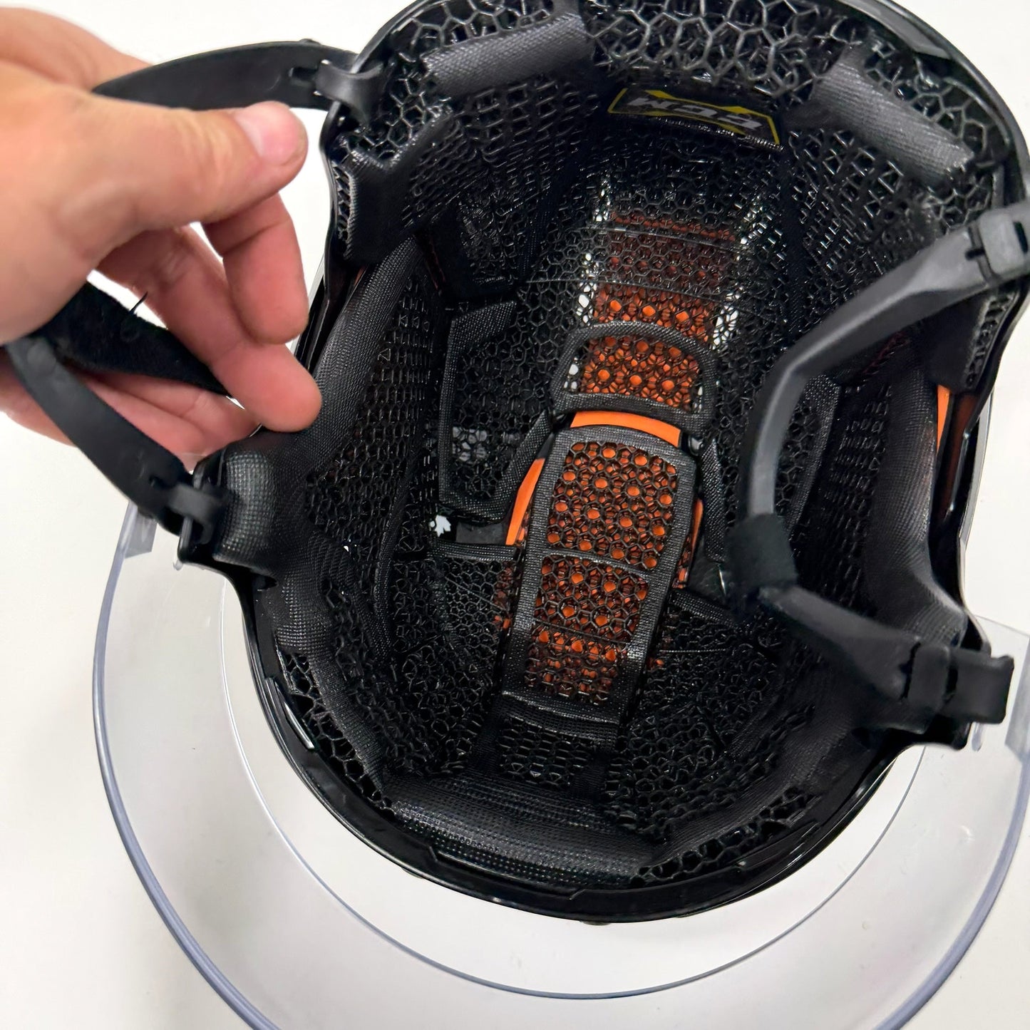 Used Black CCM Tacks X Helmet with Oakley Short Cut Visor | Senior Medium | J115