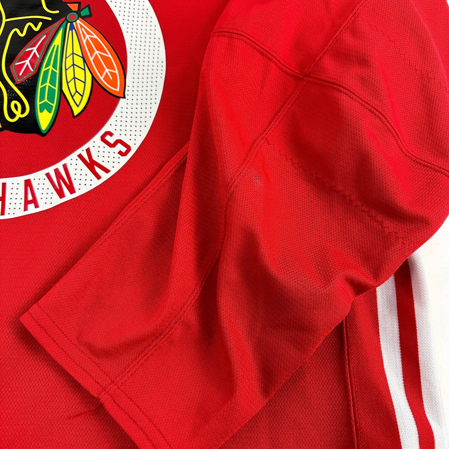 MACDOUGALL #85 - Red Chicago Blackhawks Practice Jersey - Adidas MIC Size 58