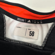 GICEWICZ #15 - Black Chicago Blackhawks Practice Jersey - Adidas MIC Size 58 - Top Flight Hockey