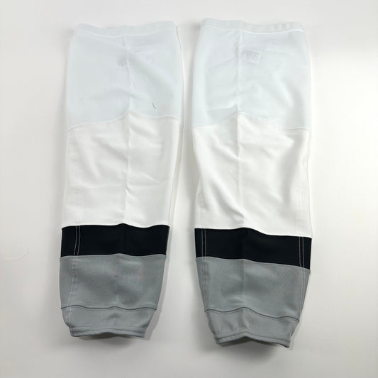 Brand New White CCM San Antonio Rampage Game Socks - XL - Top Flight Hockey