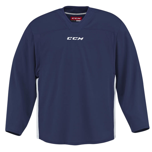 New CCM 6000 Series Quicklite Practice Jersey Navy  | Senior S | #888600656892 - Top Flight Hockey