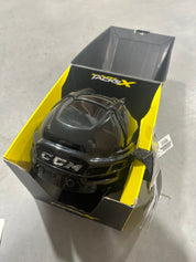 New Black Senior Small CCM Tacks X Helmet - Top Flight Hockey