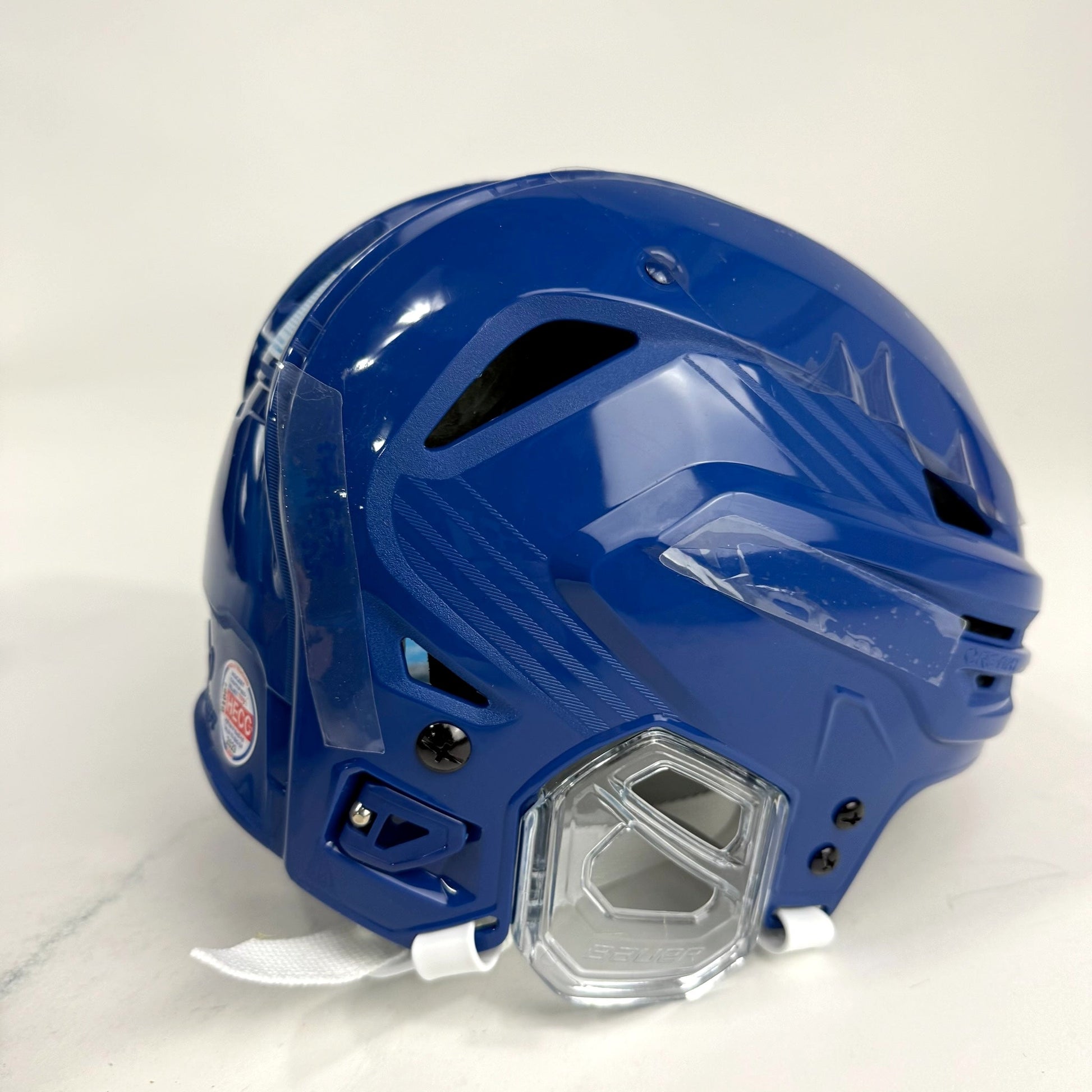 New Royal Bauer Re-Akt 85 Helmet | Senior Small | St. Louis Blues - Top Flight Hockey