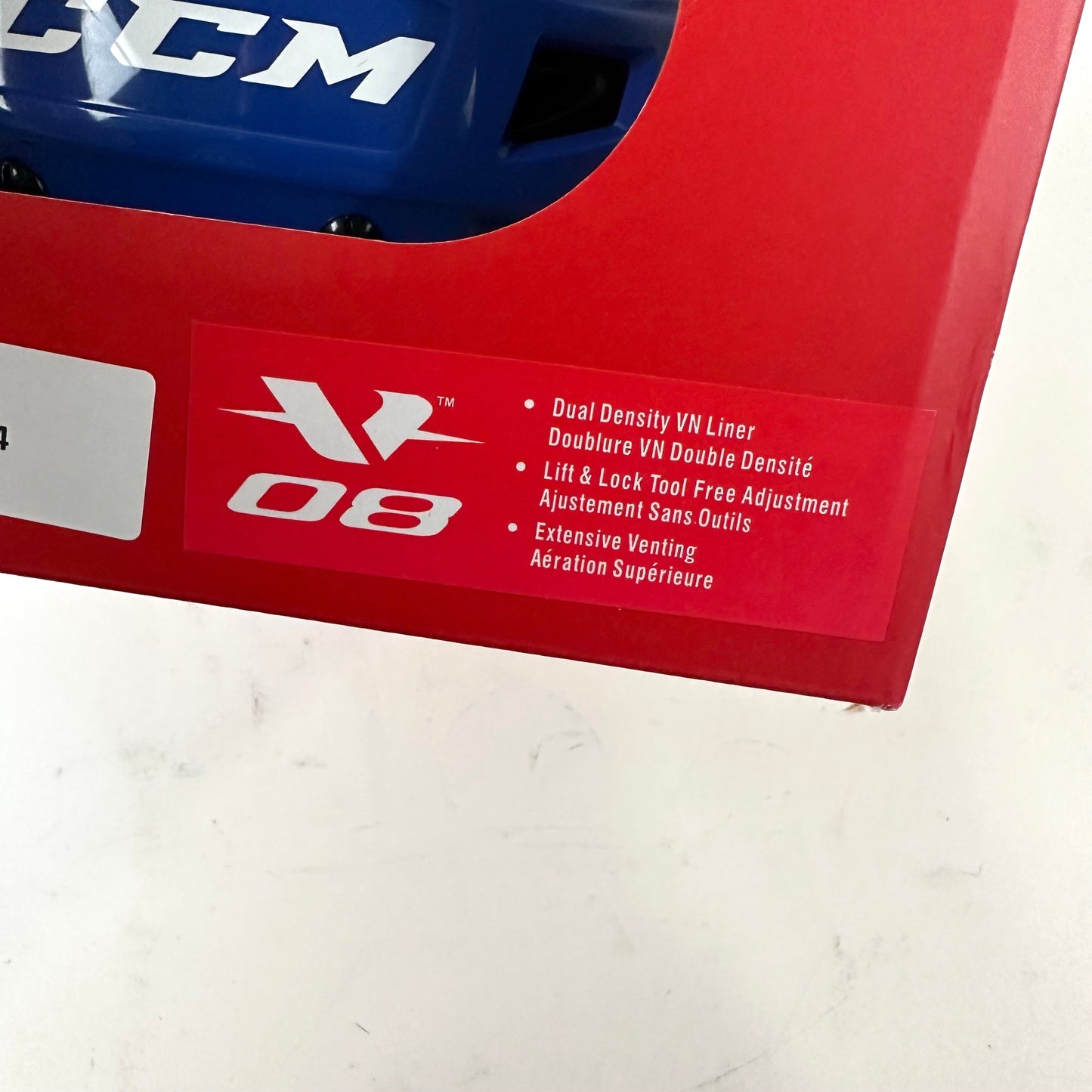 Brand New Royal Blue CCM V08 - Small - #Q254 - Top Flight Hockey