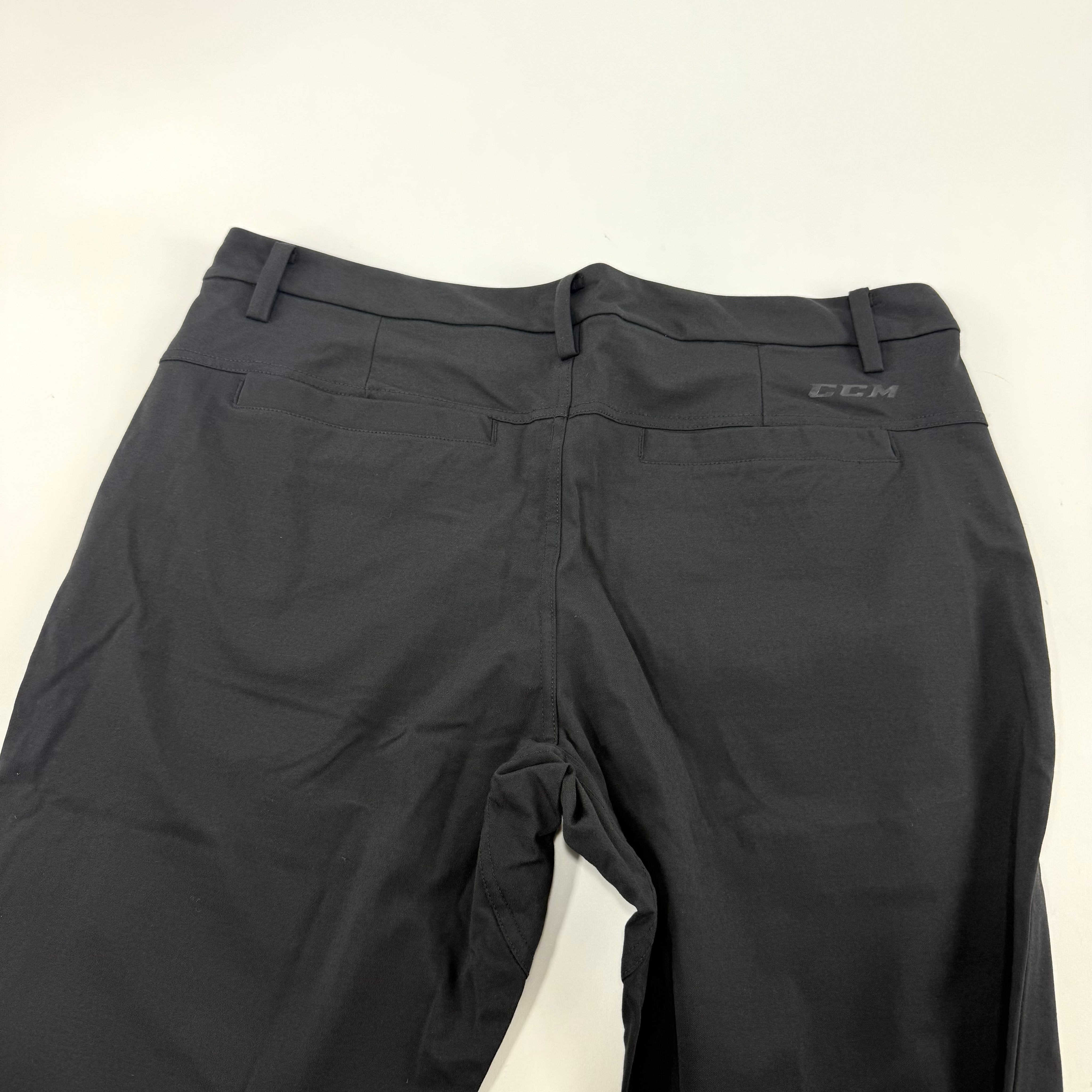 New Black CCM Mens Travel Pant | 36" | #888600717807 - Top Flight Hockey