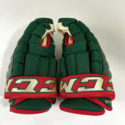 Brand New CCM HG97 Gloves Nick Seeler Minnesota Wild 15"