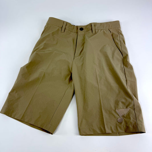 New Khaki Adidas Ultimate 365 Golf Shorts STL Blues | 30" Waist Size | J657 - Top Flight Hockey