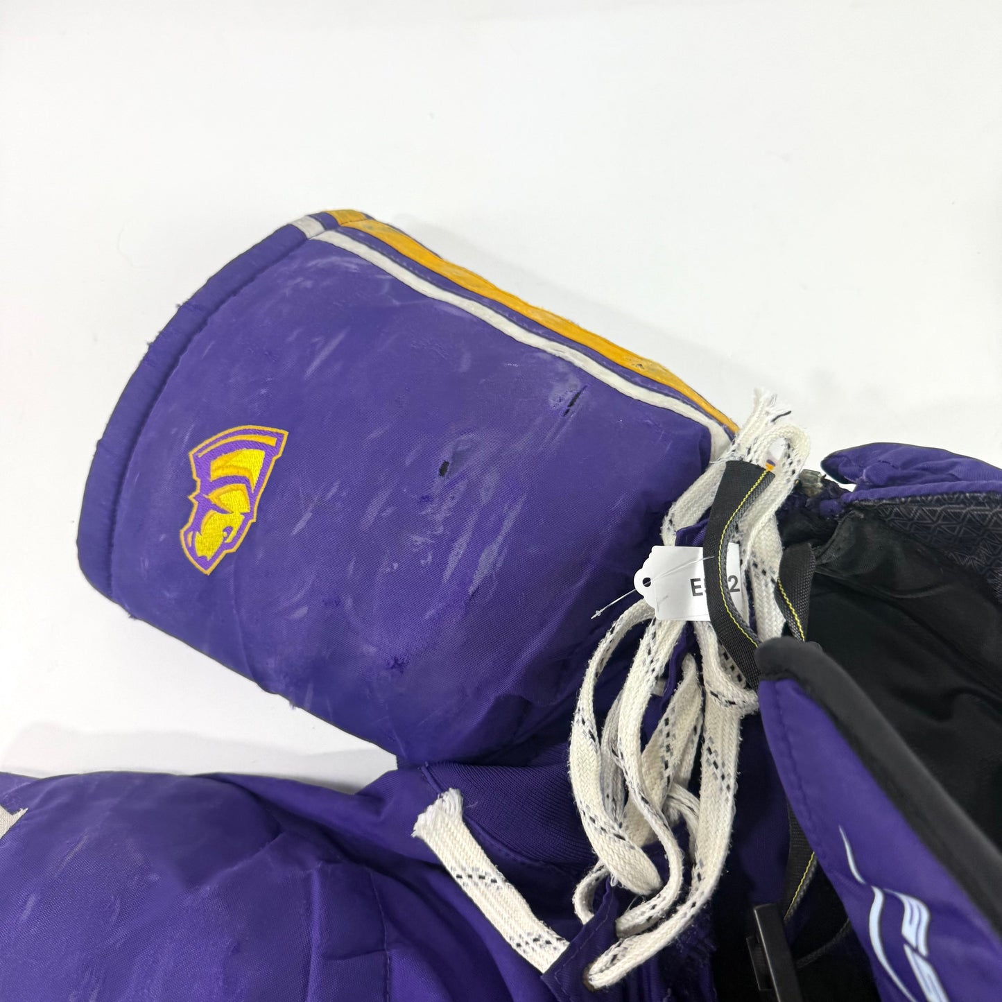 Used Purple/Yellow CCM Tacks 65C Pants | Small | E532
