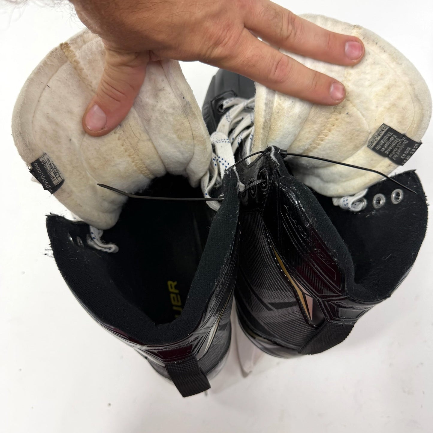 Used Bauer Supreme S27 Goalie Skates | Size 8 D | AB682