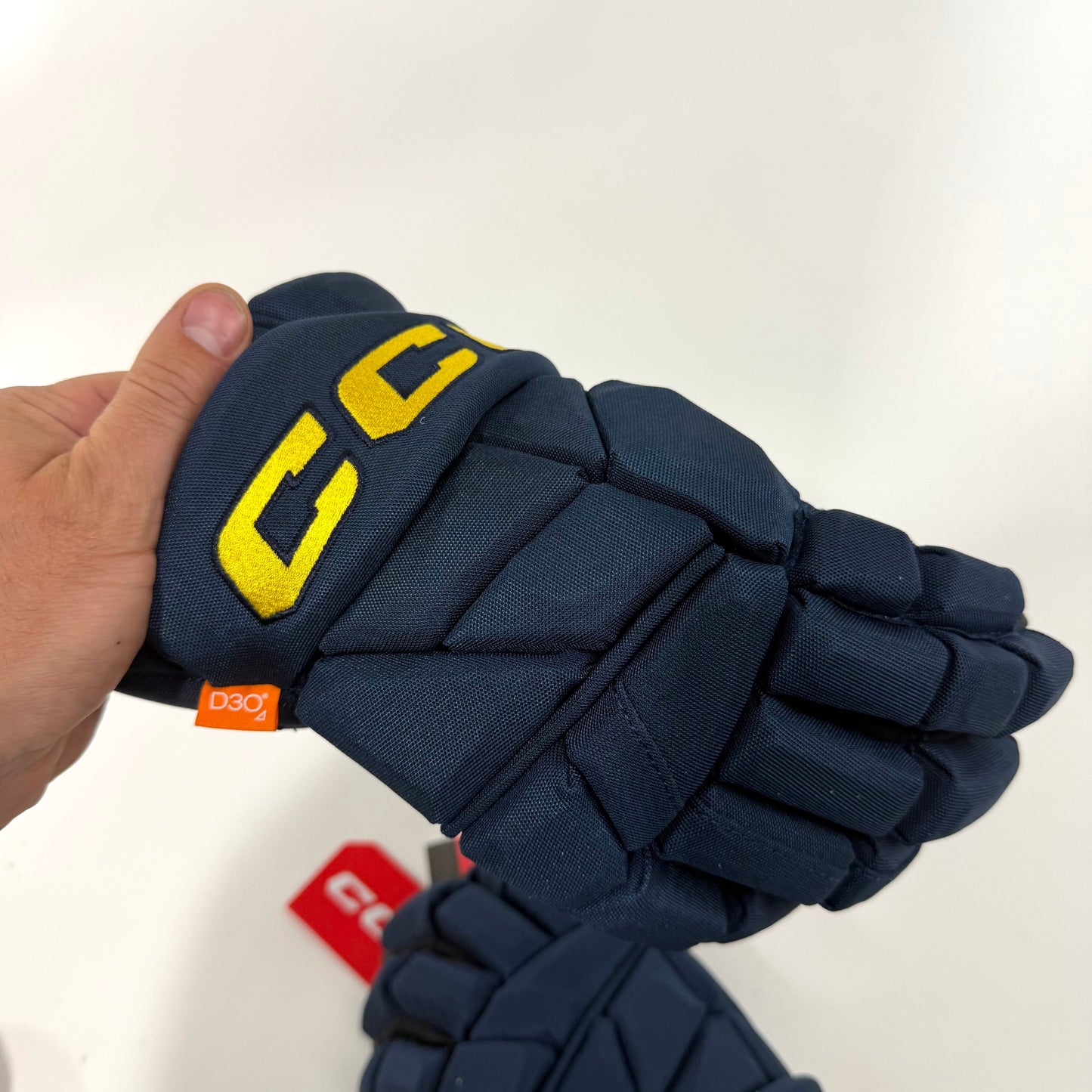 New Navy CCM Jetspeed FTW Pro Gloves | 13"