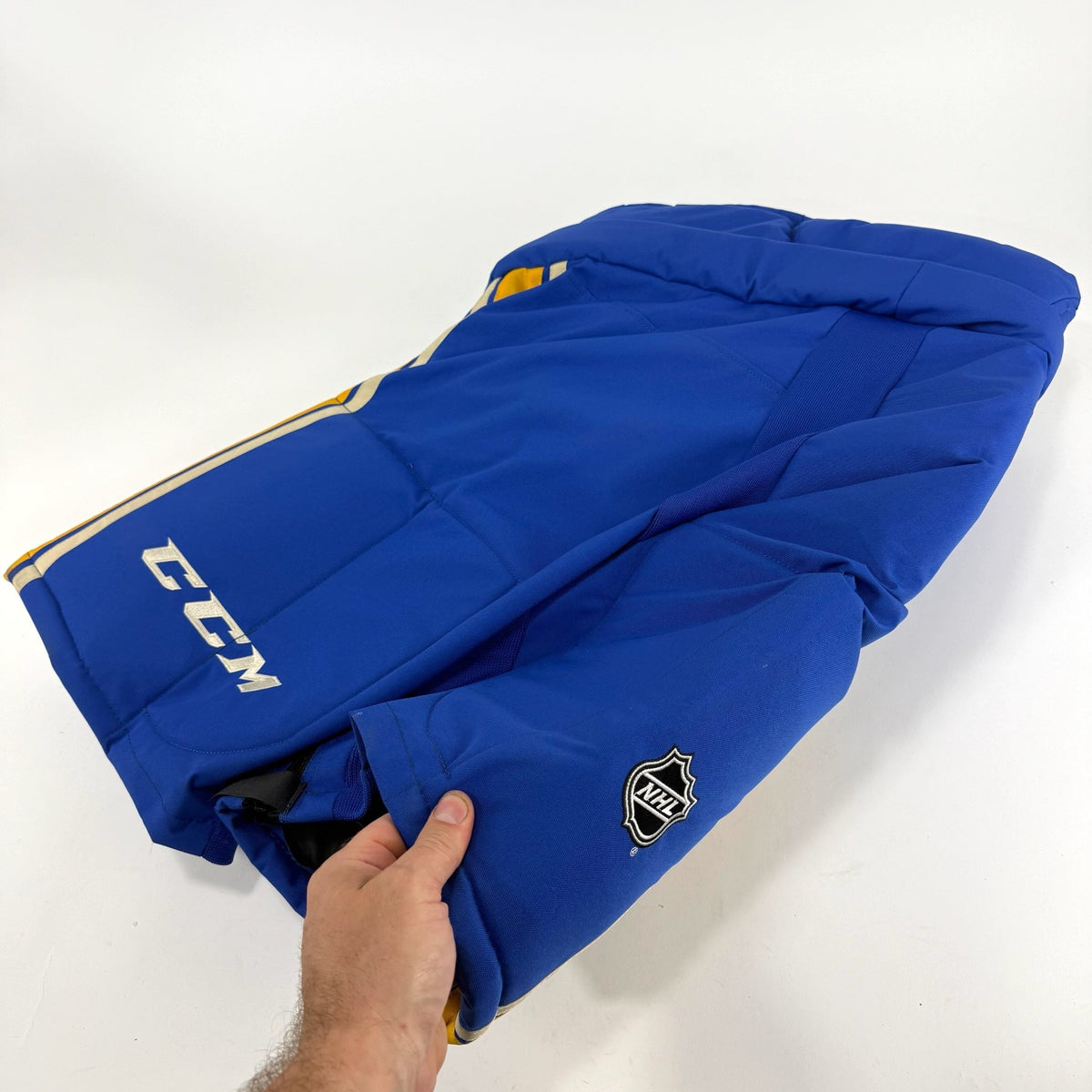 New STL Blues Heritage CCM HP70 Pants | Large +1" | J652 - Top Flight Hockey