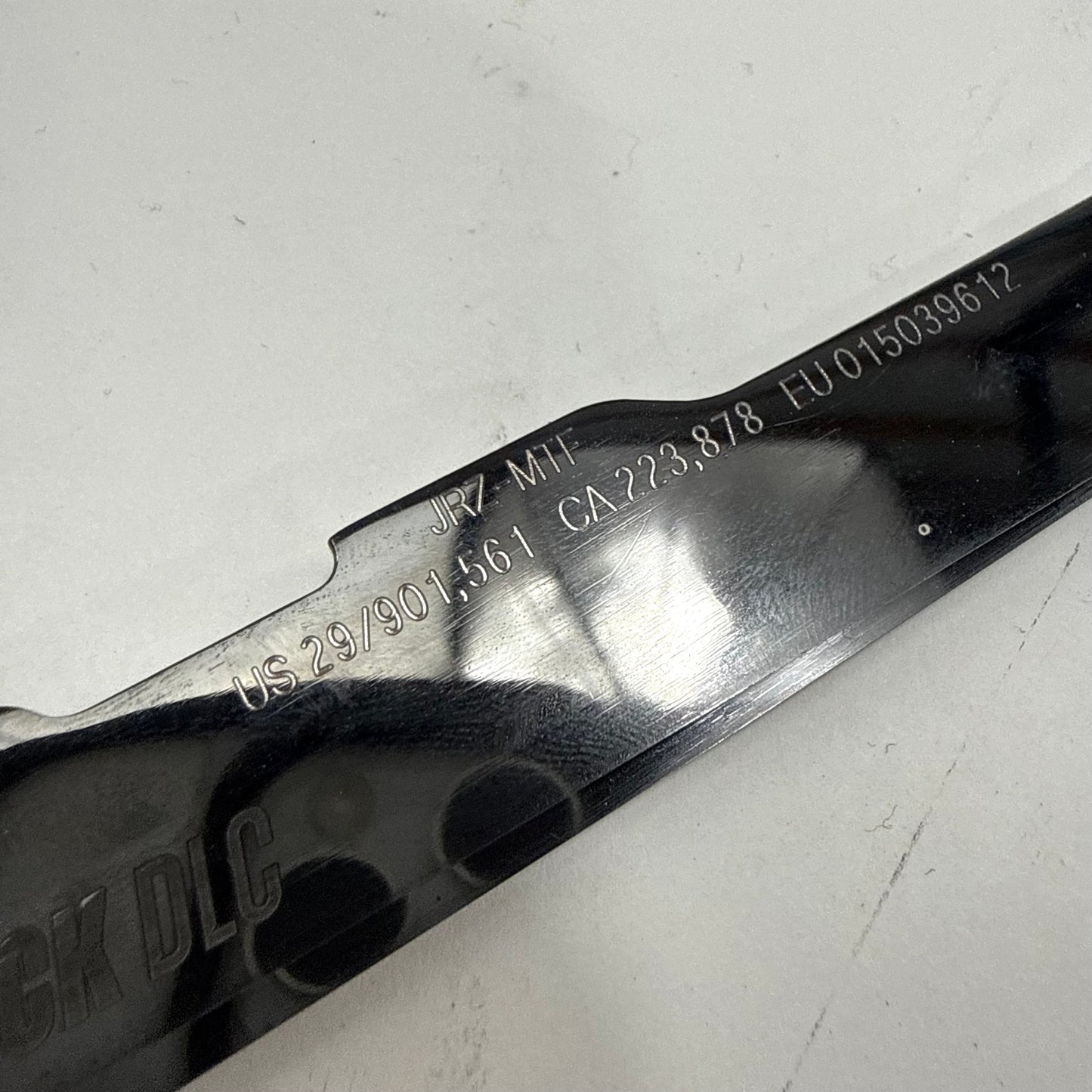Used JRZ Pro Black DLC Steel - MTF Version | 280mm | #91 Nazar Chicago Blackhawks - BH358 - Top Flight Hockey