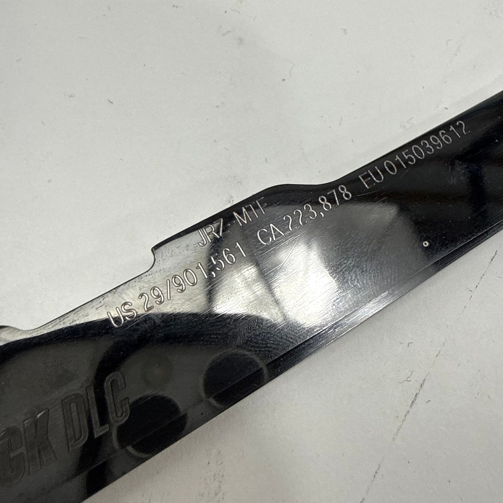 Used JRZ Pro Black DLC Steel - MTF Version | 280mm | #91 Nazar Chicago Blackhawks - BH358 - Top Flight Hockey