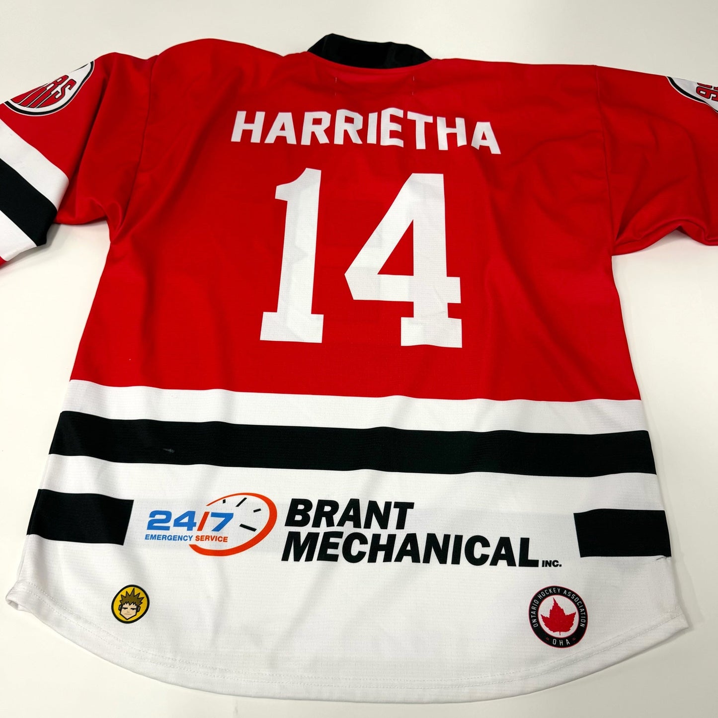 Game Used | CJHL Brantford 99ers Junior A Game Jersey - Senior Large #14